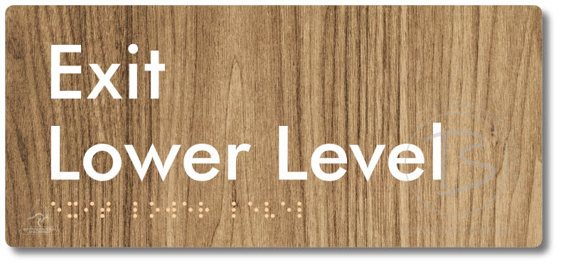 Exit Lower Level