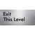 Exit This Level
