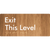 Exit This Level