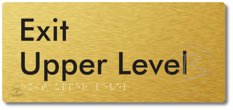 Exit Upper Level