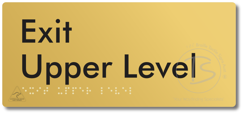 Exit Upper Level