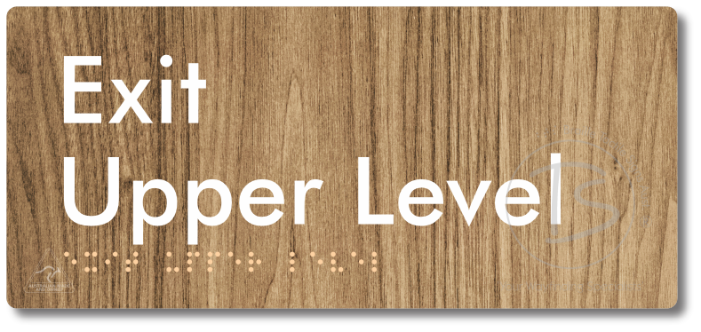 Exit Upper Level