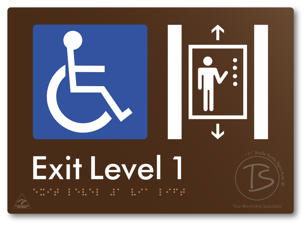 Exit Level 1 Via Lift