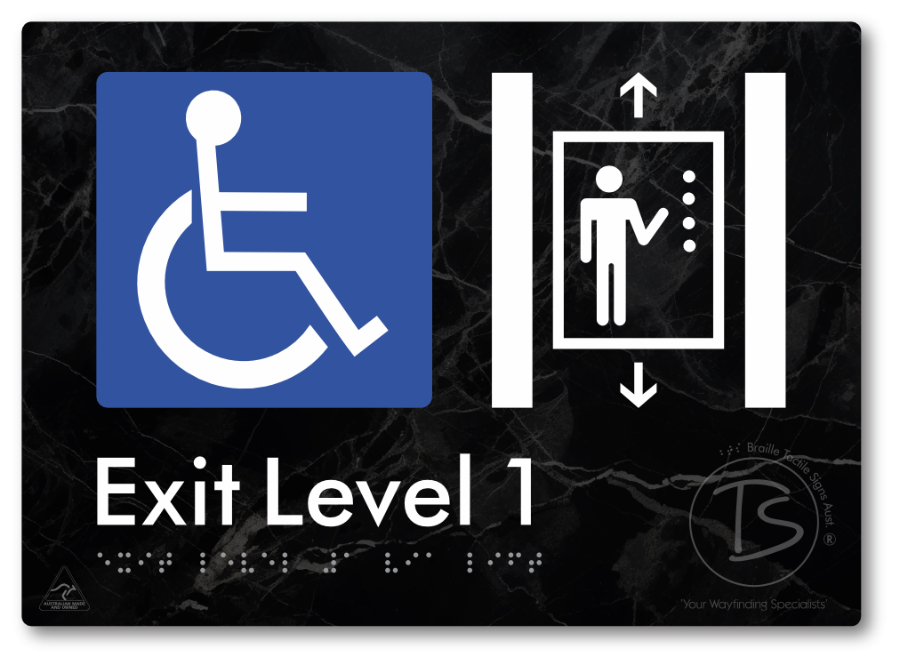 Exit Level 1 Via Lift