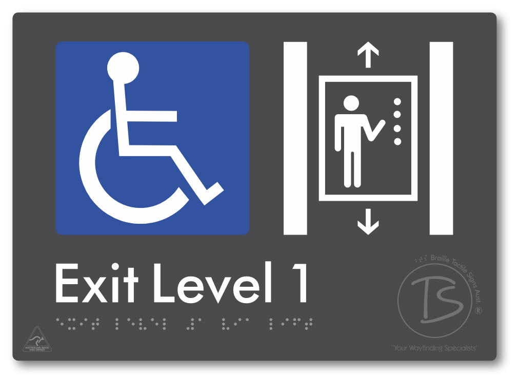 Exit Level 1 Via Lift
