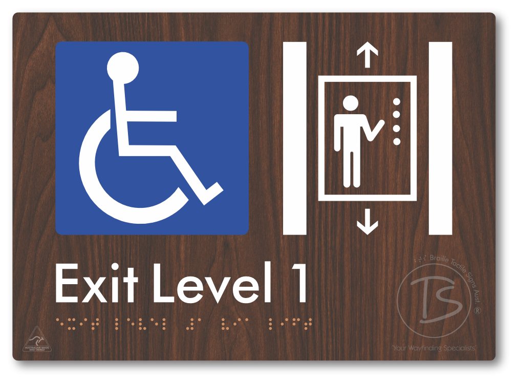 Exit Level 1 Via Lift