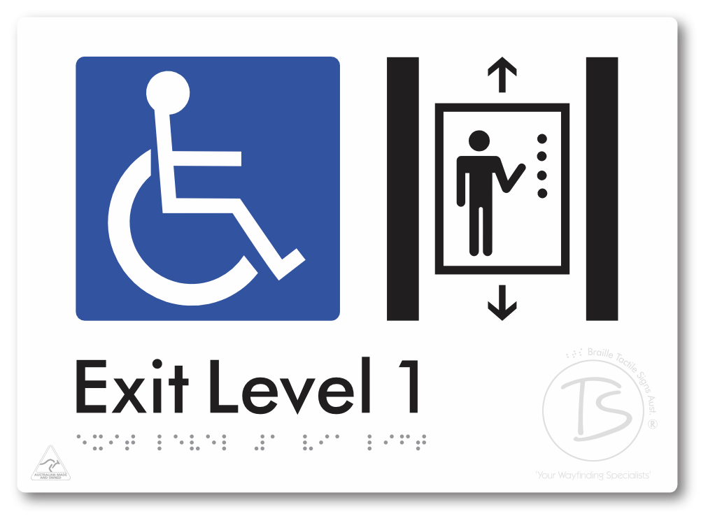 Exit Level 1 Via Lift