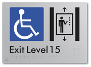 Exit Level 15 Via Lift