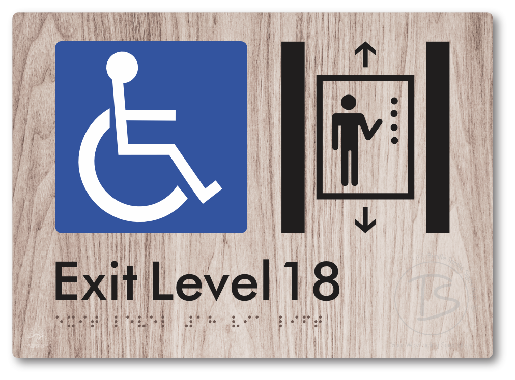Exit Level 18 Via Lift
