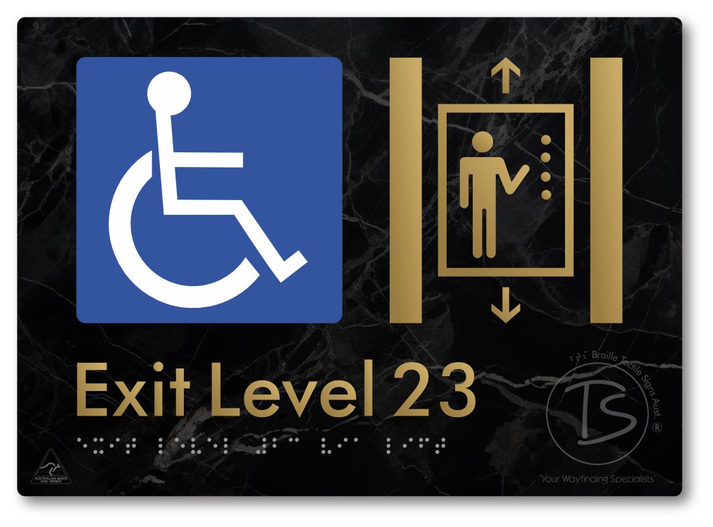Exit Level 23 Via Lift