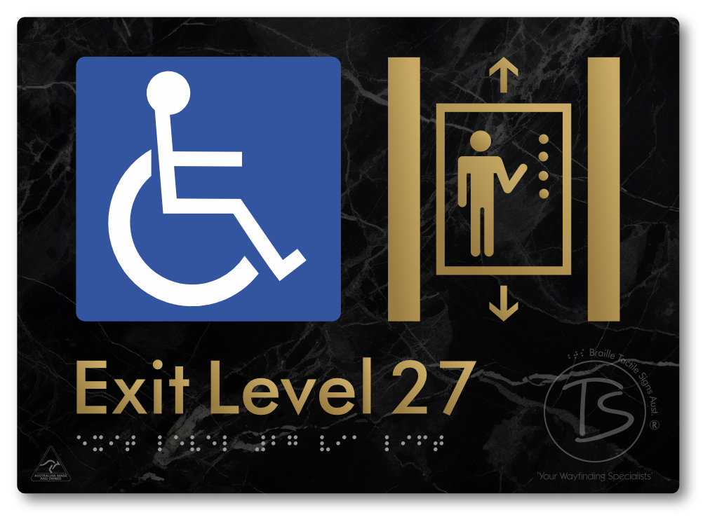 Exit Level 27 Via Lift
