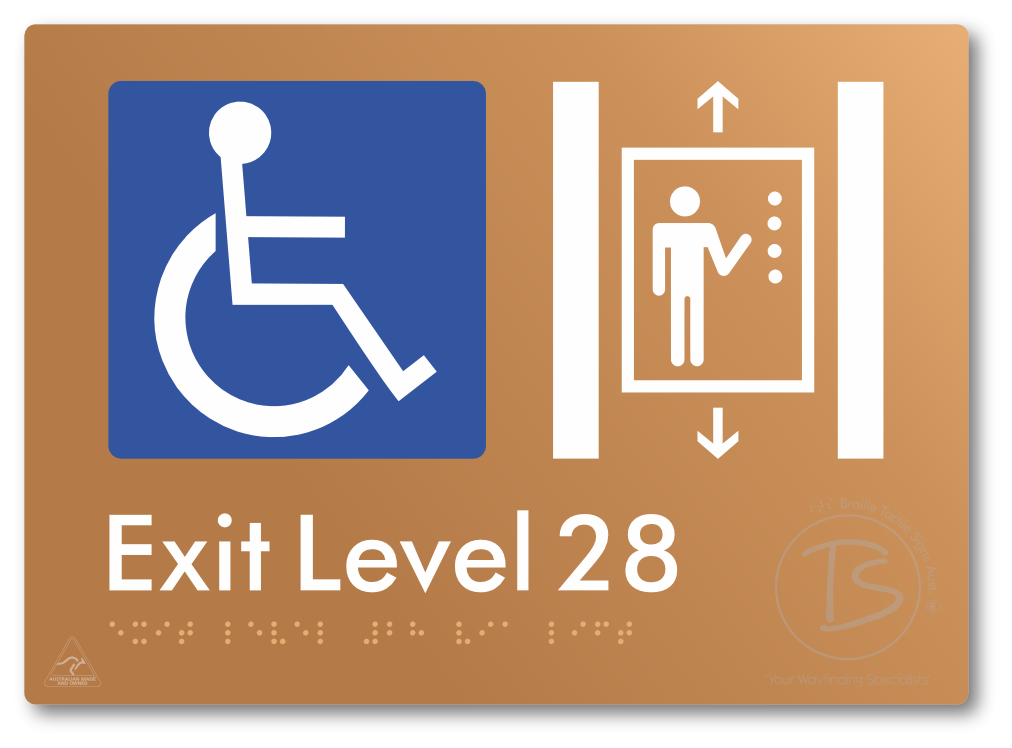Exit Level 28 Via Lift