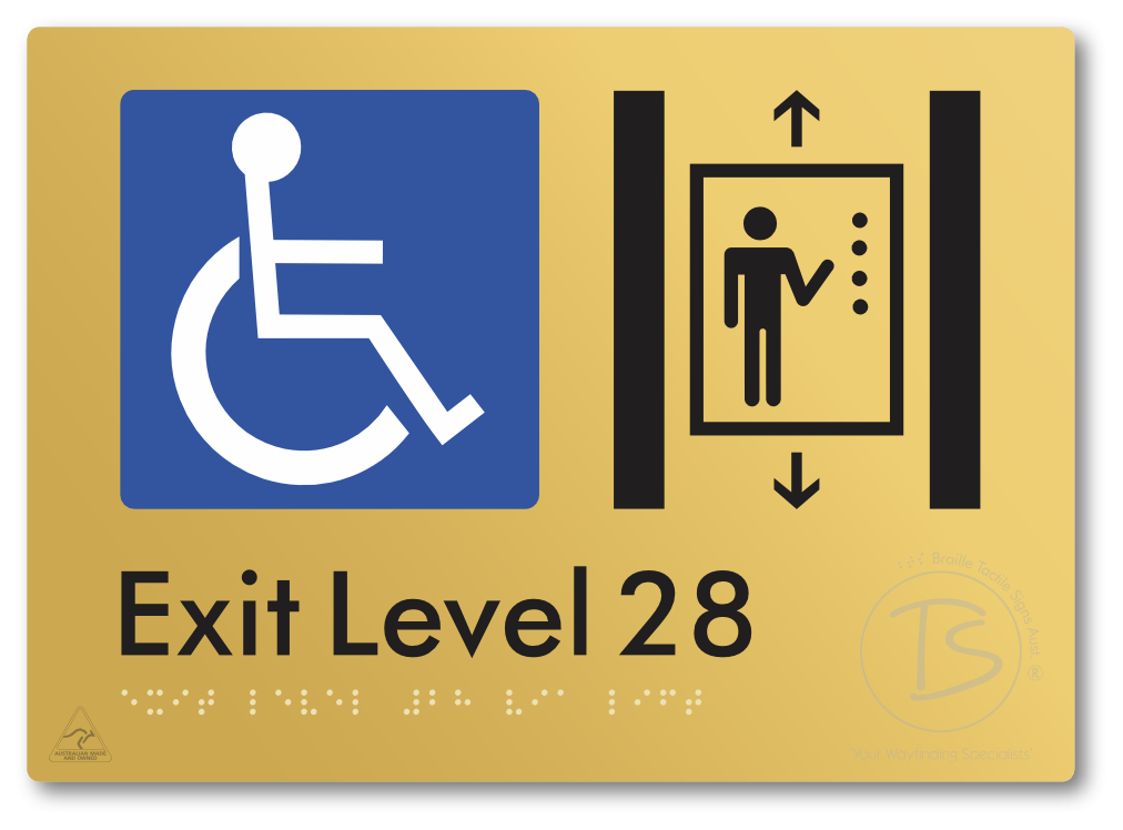 Exit Level 28 Via Lift