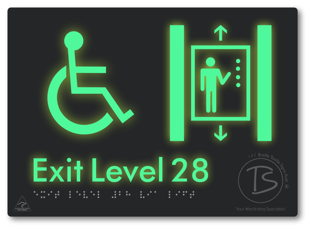 Exit Level 28 Via Lift