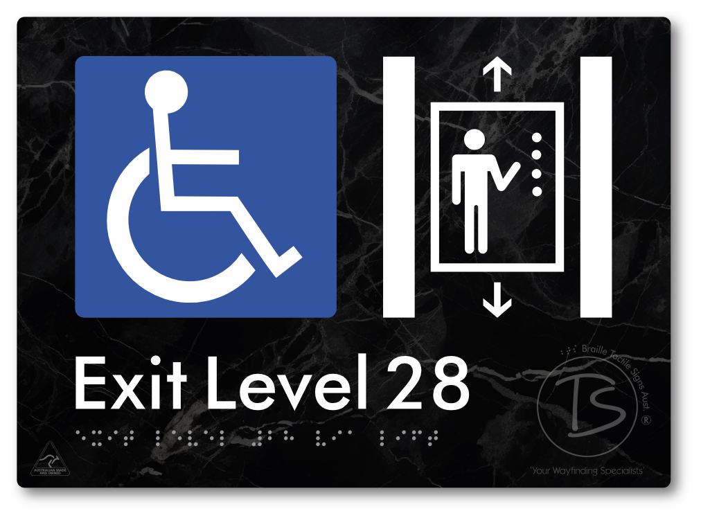 Exit Level 28 Via Lift