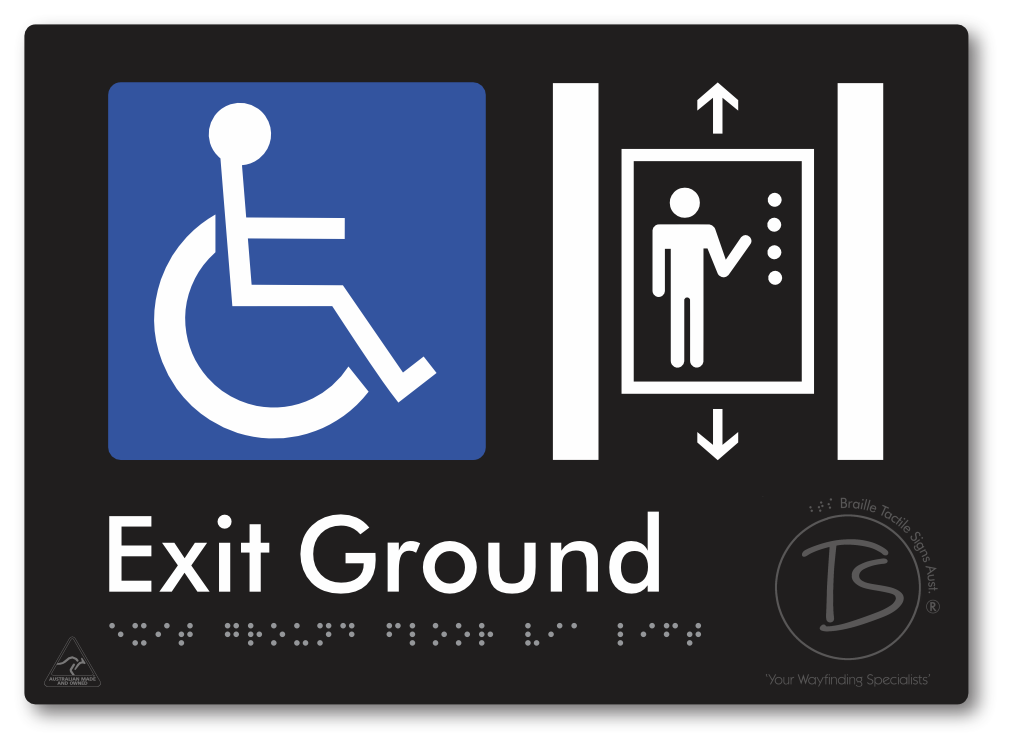 Exit Level Ground Via Lift