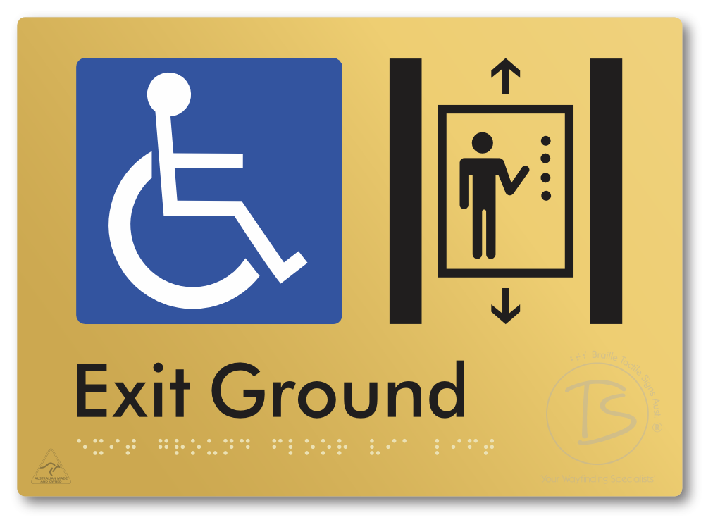 Exit Level Ground Via Lift