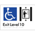 Exit Level 10 Via Lift