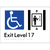 Exit Level 17 Via Lift