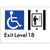 Exit Level 18 Via Lift