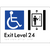 Exit Level 24 Via Lift