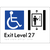 Exit Level 27 Via Lift