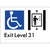 Exit Level 31 Via Lift