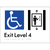Exit Level 4 Via Lift