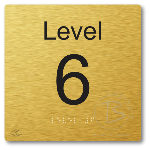 Level Sign - Level 6