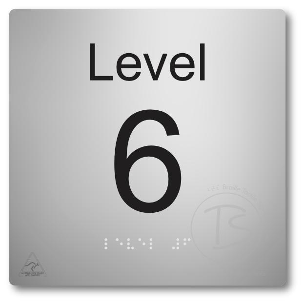 Level Sign - Level 6