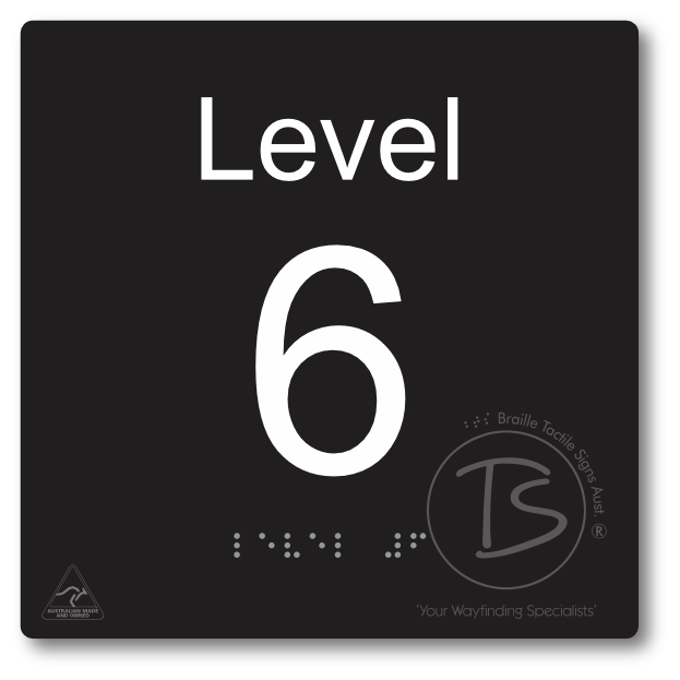Level Sign - Level 6