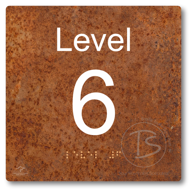 Level Sign - Level 6