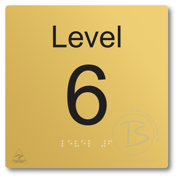 Level Sign - Level 6