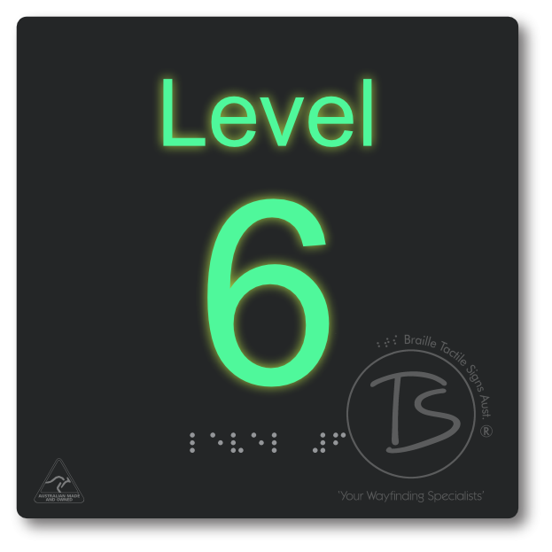 Level Sign - Level 6