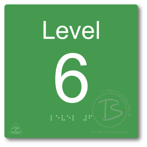 Level Sign - Level 6