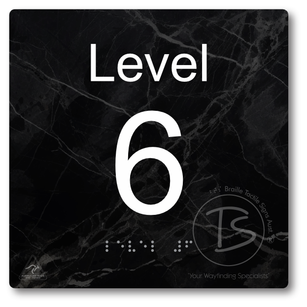 Level Sign - Level 6