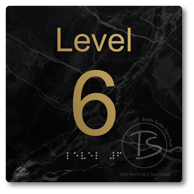 Level Sign - Level 6