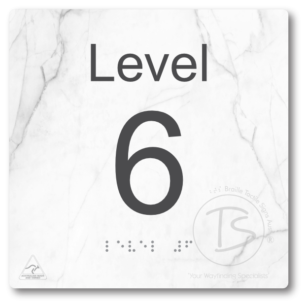Level Sign - Level 6