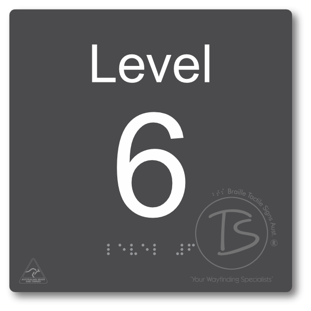 Level Sign - Level 6