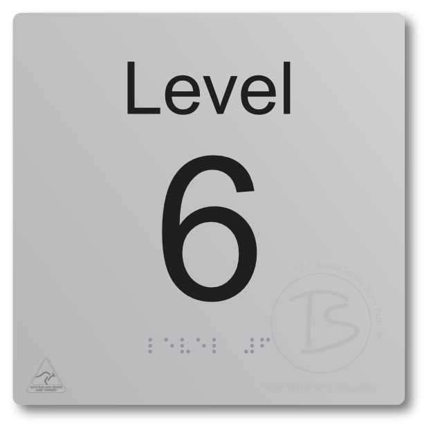 Level Sign - Level 6