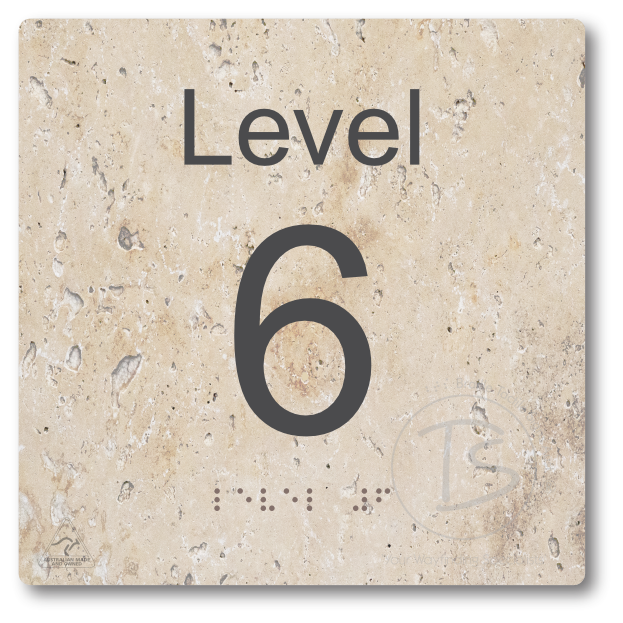 Level Sign - Level 6