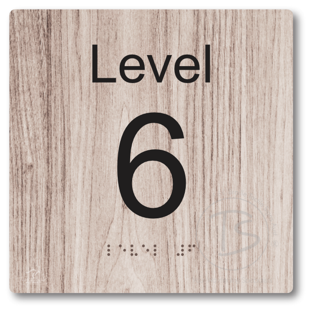 Level Sign - Level 6