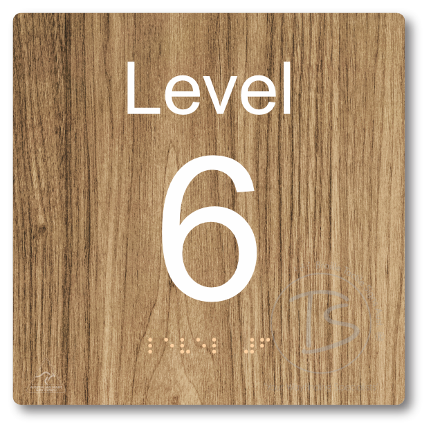 Level Sign - Level 6