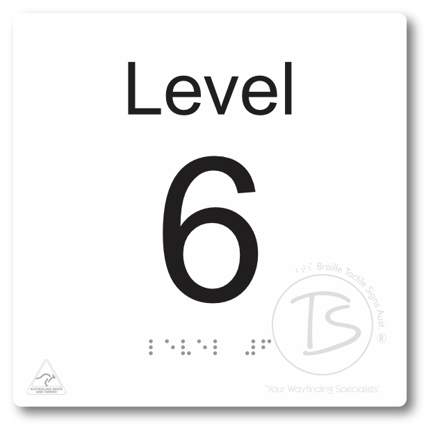 Level Sign - Level 6