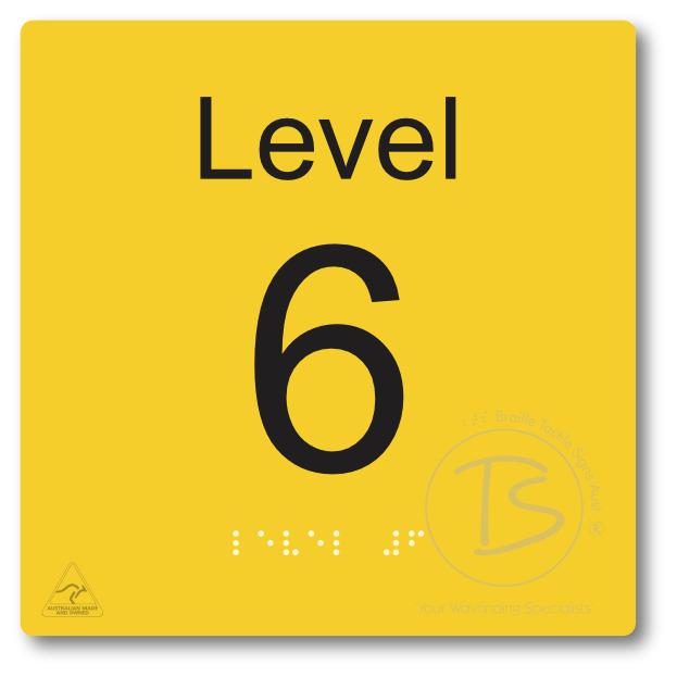 Level Sign - Level 6