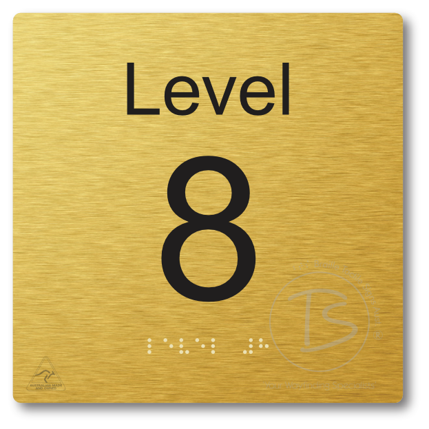 Level Sign - Level 8