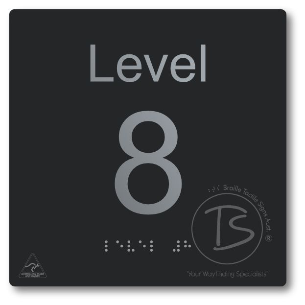 Level Sign - Level 8
