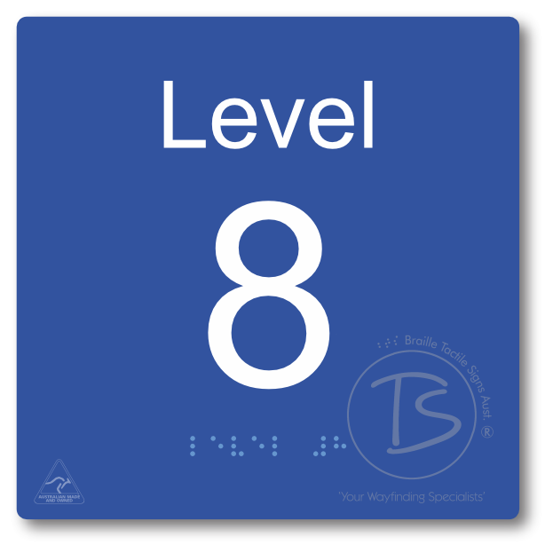 Level Sign - Level 8