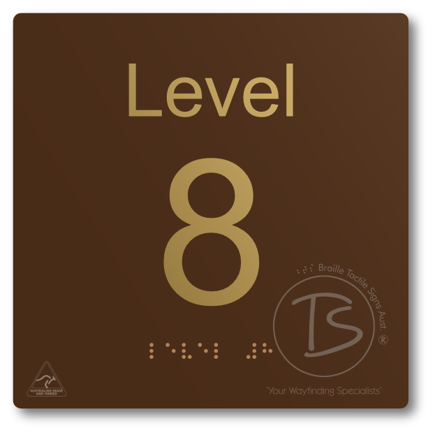 Level Sign - Level 8