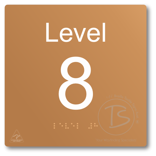 Level Sign - Level 8